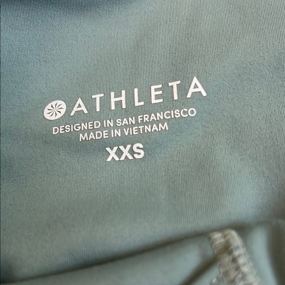 Athleta Green Leggings - Picture 2 of 5
